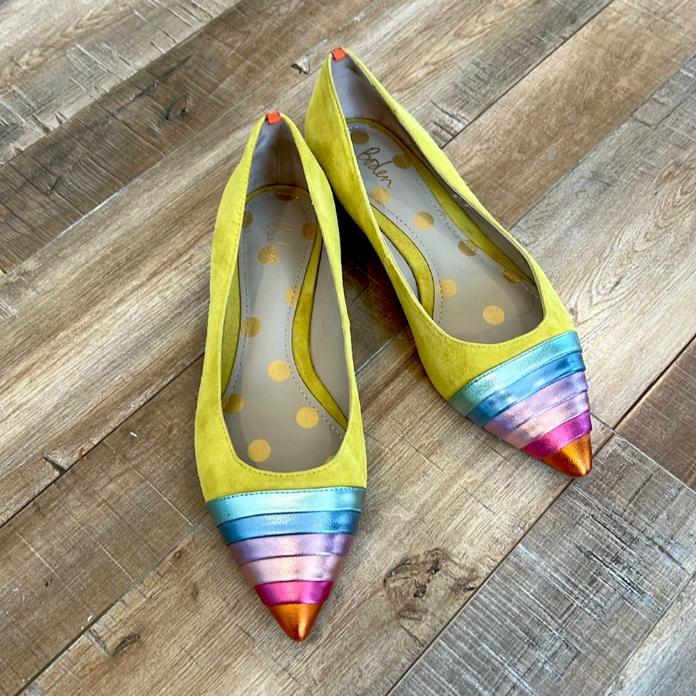 Boden pointed toe flats Louise Flats